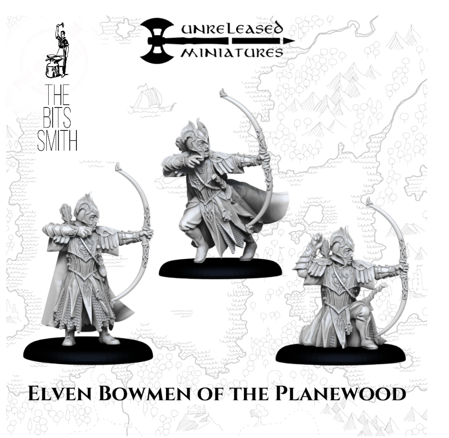 Elven Bowmen of the Planewood